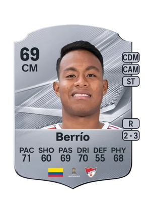 Berrío - 69 - Rare EA FC 27 card