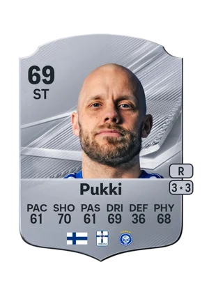 Pukki - 69 - Rare EA FC 27 card