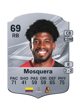 Mosquera - 69 - Rare EA FC 27 card