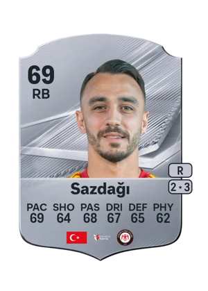Sazdağı - 69 - Rare EA FC 27 card