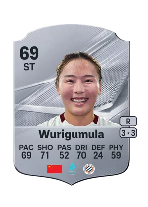 Wurigumula - 69 - Rare EA FC 27 card