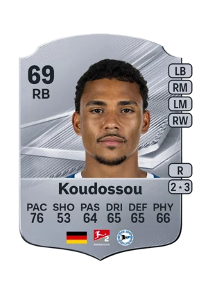 Koudossou - 69 - Rare EA FC 27 card