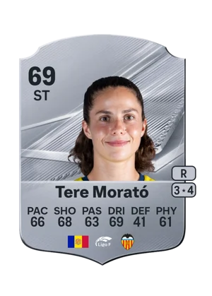 Tere Morató - 69 - Rare EA FC 27 card