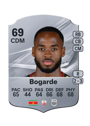 Bogarde - 69 - Rare EA FC 27 card