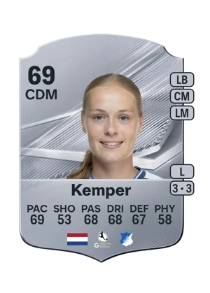 Kemper - 69 - Rare EA FC 27 card