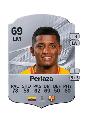 Perlaza - 69 - Rare EA FC 27 card