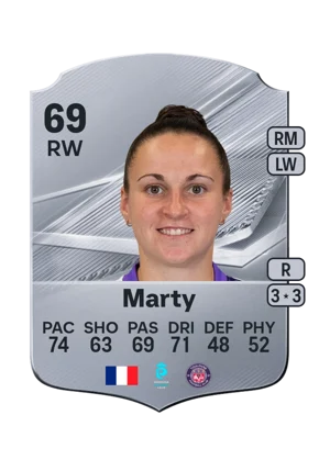 Marty - 69 - Rare EA FC 27 card