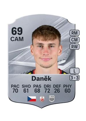 Daněk - 69 - Rare EA FC 27 card