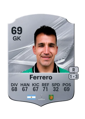 Ferrero - 69 - Rare EA FC 27 card