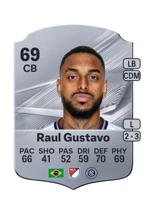 Raul Gustavo - 69 - Rare EA FC 27 card