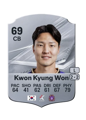 Kwon Kyung Won - 69 - Rare EA FC 27 card
