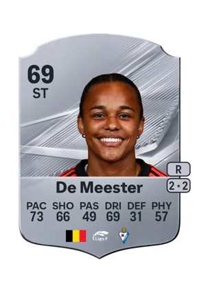 De Meester - 69 - Rare EA FC 27 card