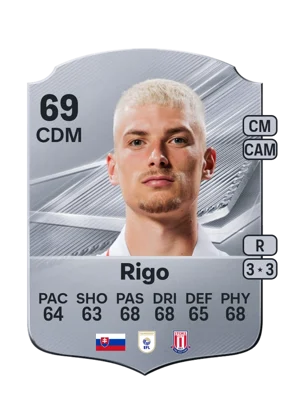 Rigo - 69 - Rare EA FC 27 card