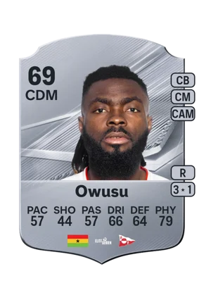 Owusu - 69 - Rare EA FC 27 card