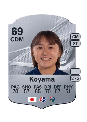 Koyama - 69 - Rare EA FC 27 card