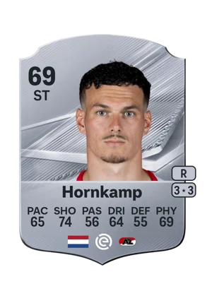 Hornkamp - 69 - Rare EA FC 27 card