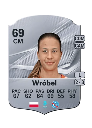 Wróbel - 69 - Rare EA FC 27 card
