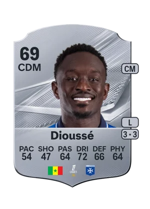 Dioussé - 69 - Rare EA FC 27 card