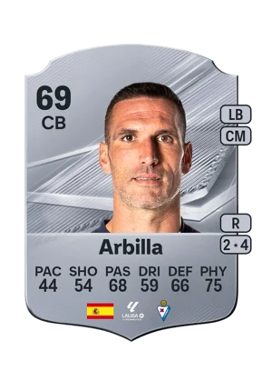 Arbilla - 69 - Rare EA FC 27 card