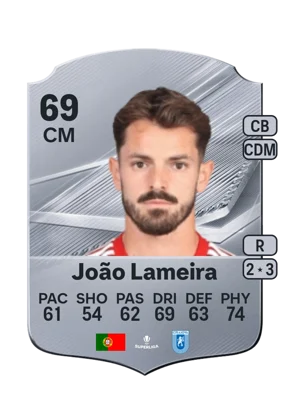 João Lameira - 69 - Rare EA FC 27 card