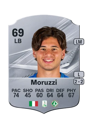 Moruzzi - 69 - Rare EA FC 27 card