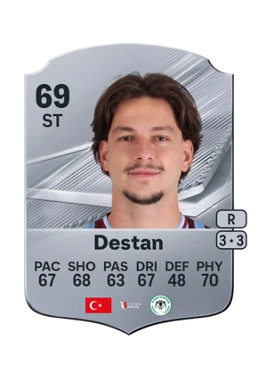 Destan - 69 - Rare EA FC 27 card
