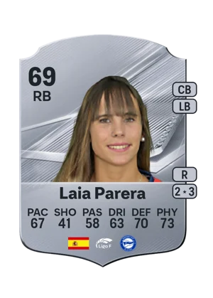 Laia Parera - 69 - Rare EA FC 27 card