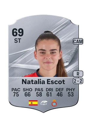 Natalia Escot - 69 - Rare EA FC 27 card