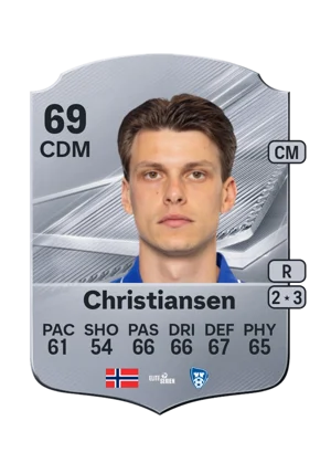 Christiansen - 69 - Rare EA FC 27 card