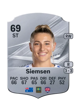 Siemsen - 69 - Rare EA FC 27 card