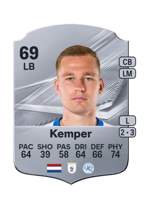 Kemper - 69 - Rare EA FC 27 card