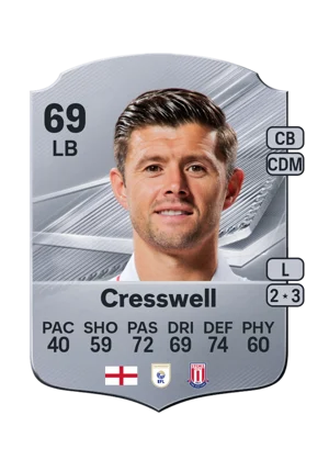 Cresswell - 69 - Rare EA FC 27 card