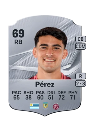 Pérez - 69 - Rare EA FC 27 card