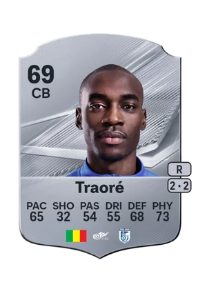 Traoré - 69 - Rare EA FC 27 card