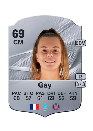 Gay - 69 - Rare EA FC 27 card