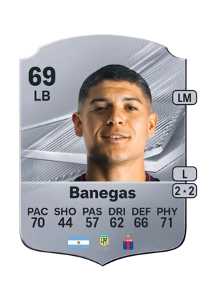 Banegas - 69 - Rare EA FC 27 card