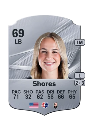 Shores - 69 - Rare EA FC 27 card