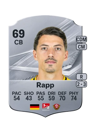 Rapp - 69 - Rare EA FC 27 card