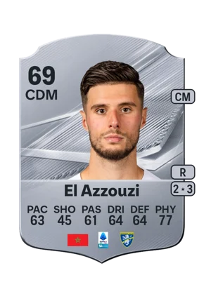 El Azzouzi - 69 - Rare EA FC 27 card