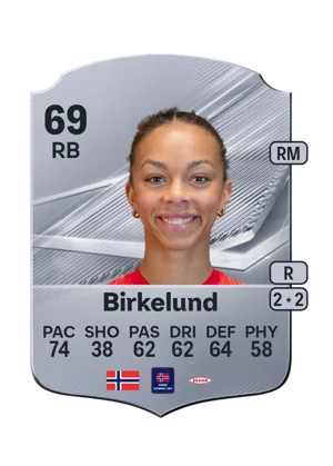 Birkelund - 69 - Rare EA FC 27 card
