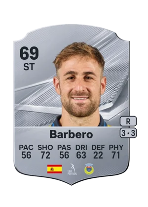 Barbero - 69 - Rare EA FC 27 card