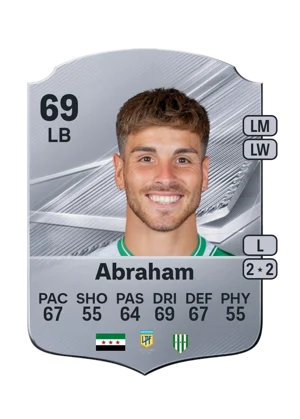 Abraham - 69 - Rare EA FC 27 card