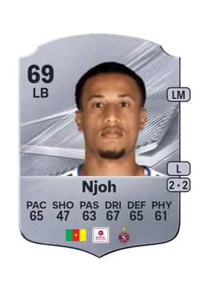 Njoh - 69 - Rare EA FC 27 card