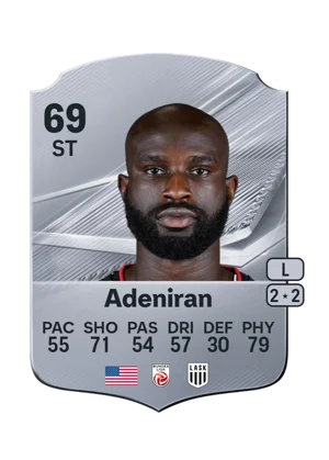 Adeniran - 69 - Rare EA FC 27 card