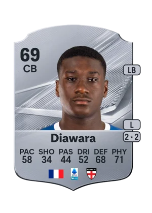 Diawara - 69 - Rare EA FC 27 card