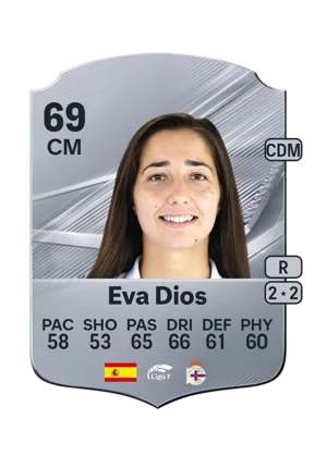 Eva Dios - 69 - Rare EA FC 27 card