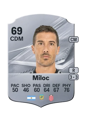 Miloc - 69 - Rare EA FC 27 card