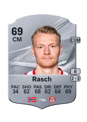 Rasch - 69 - Rare EA FC 27 card