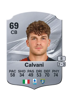 Calvani - 69 - Rare EA FC 27 card