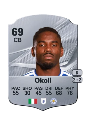 Okoli - 69 - Rare EA FC 27 card